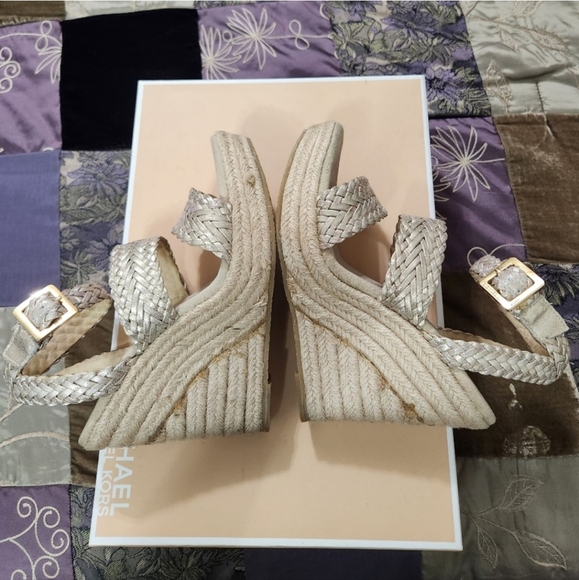 MICHAEL Michael Kors Braided Espadrille Wedges - Picture 11 of 14